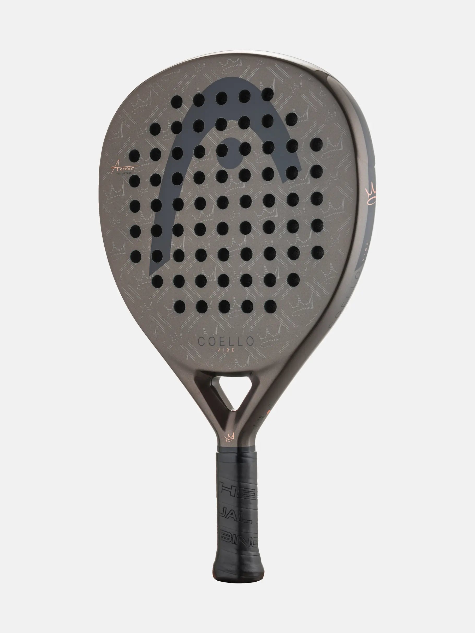Demo Head Coello Vibe 2026 Padel Racquet - Brown Padel Head