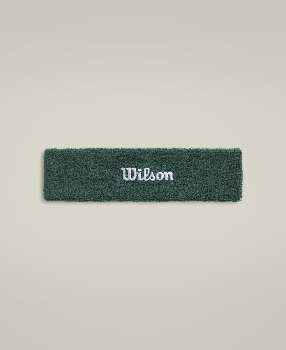 Wilson Terry Logo Headband Unisex - Green