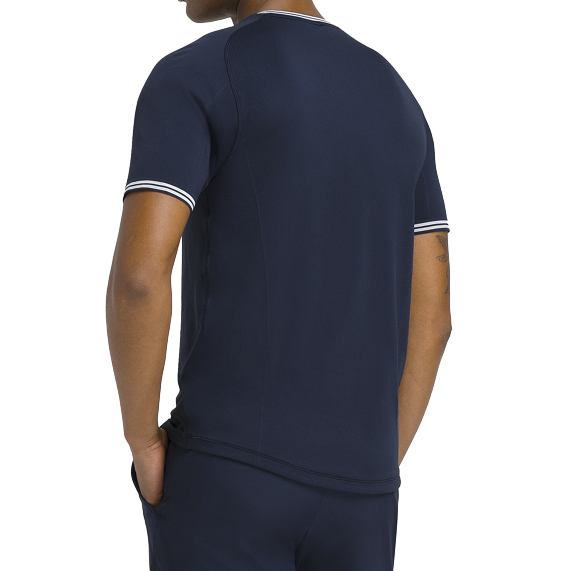 Wilson Court Performance Crew T-Shirt Men - Navy