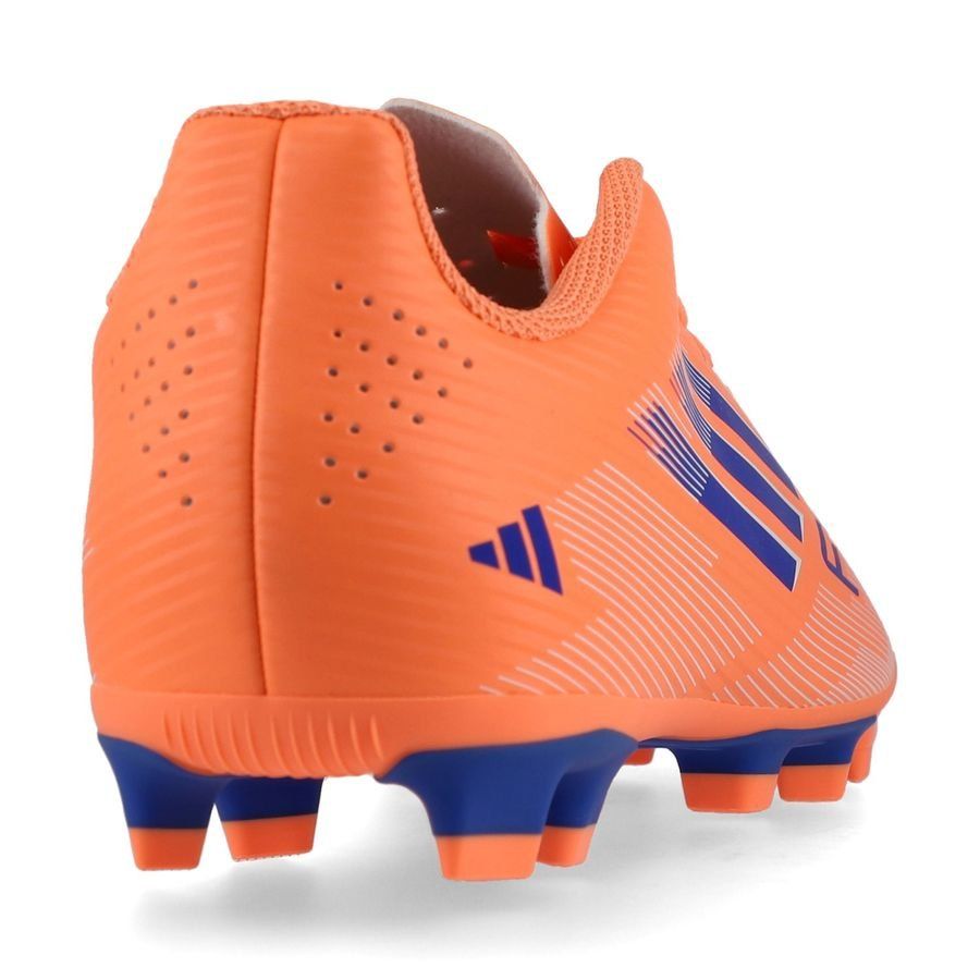 Adidas F50 Club FG/MG Football Boots Junior - Beam Orange/Lucid Blue/White JI0027