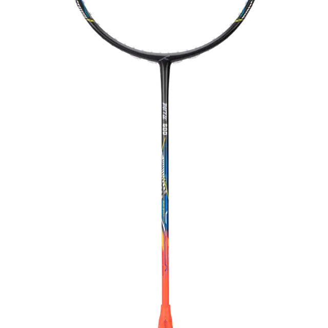Hundred Battle 600 4U Badminton Racket - Dark Grey/Orange/Silver Dark Grey Orange Silver 4U6 Badminton Rackets Hundred