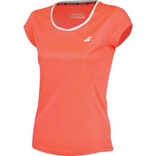 Babolat Core Flag Club 3WS17011 Tee Women (Fluo) Clearance Babolat