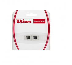 WILSON SHOCK TRAP CLEAR WITH W, Black/White, front view