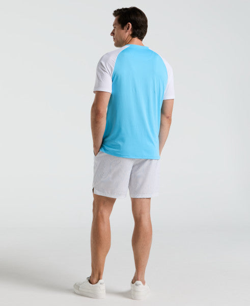 Original Penguin Performance 7" Ombre Tennis Short Men, Bright White, detail view