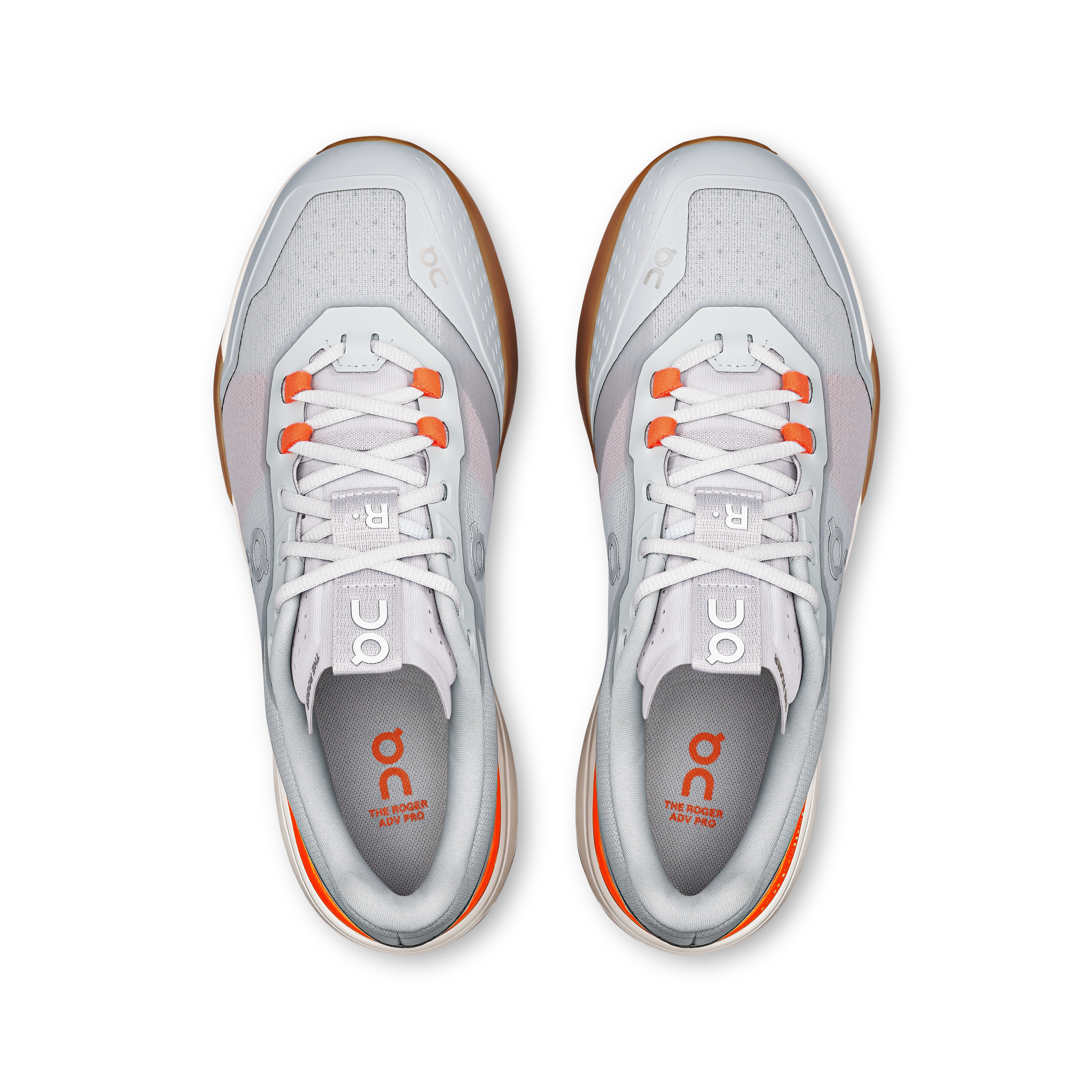 On The Roger Advantage Pro Tennis Shoes Men - Glacier/White