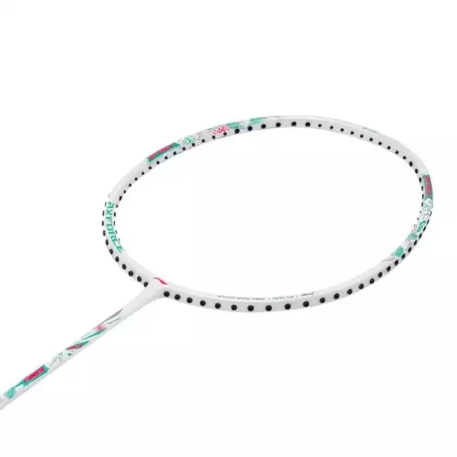 Li-Ning Axforce Bigbang Badminton Racket - Pearl White/Neon Iridescent Pink Badminton Rackets Li-Ning