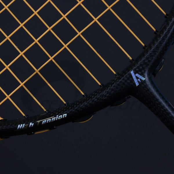 Ashaway Phantom Helix Badminton Racket - Black/Gold Badminton Rackets Ashaway
