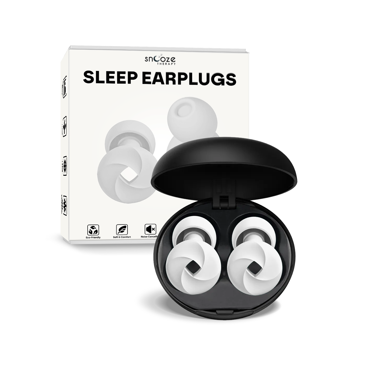 Sleep Ear Plugs Frost White Snooze Therapy