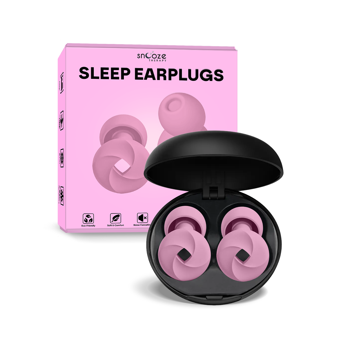 Sleep Ear Plugs Rose Snooze Therapy
