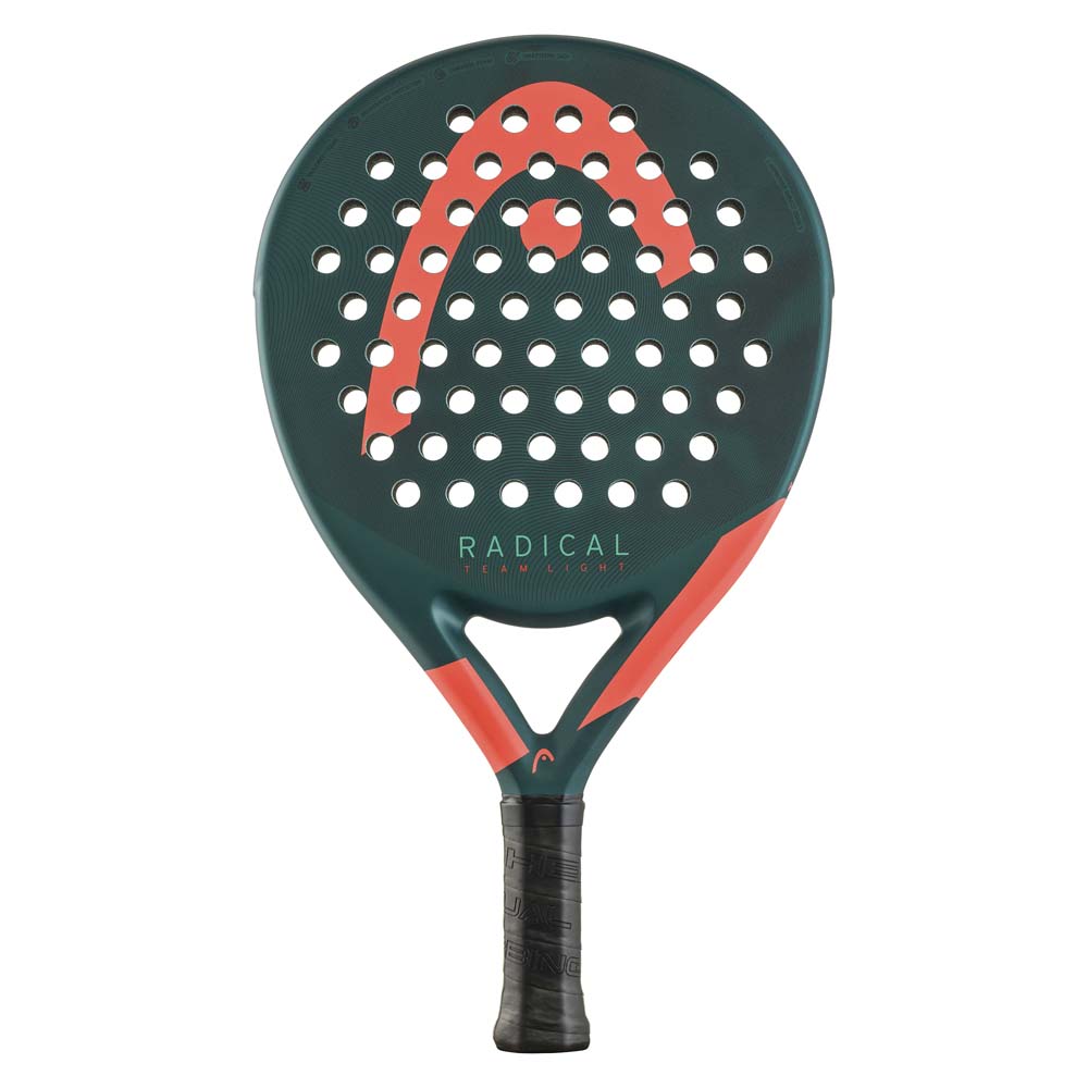 Head Radical Team Light 2026 Padel Racquet - Black/Fluo Orange Black Fluo Orange One Size Padel Head