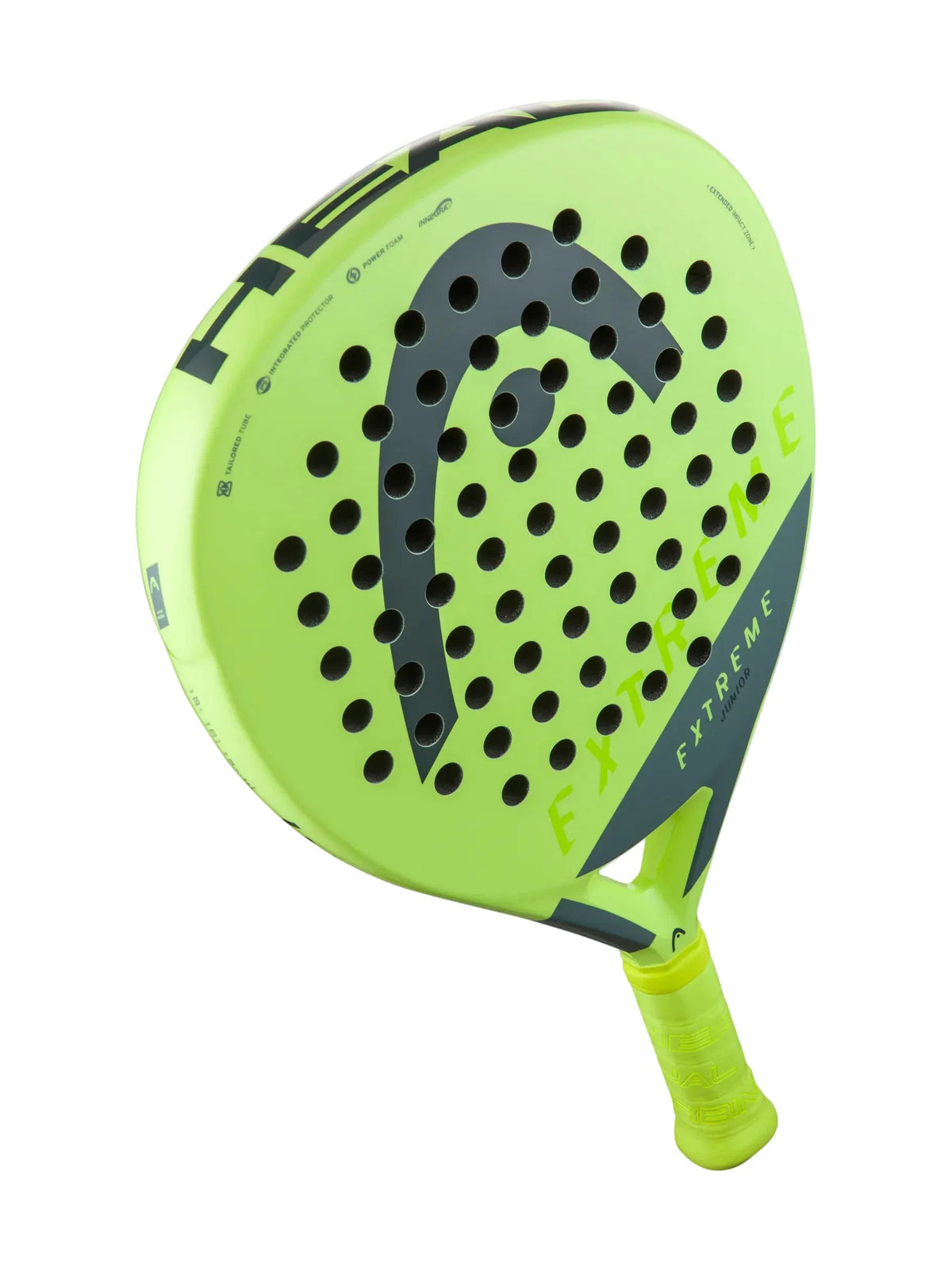 Head Extreme Junior 2023 Padel Racquet, Green, detail view