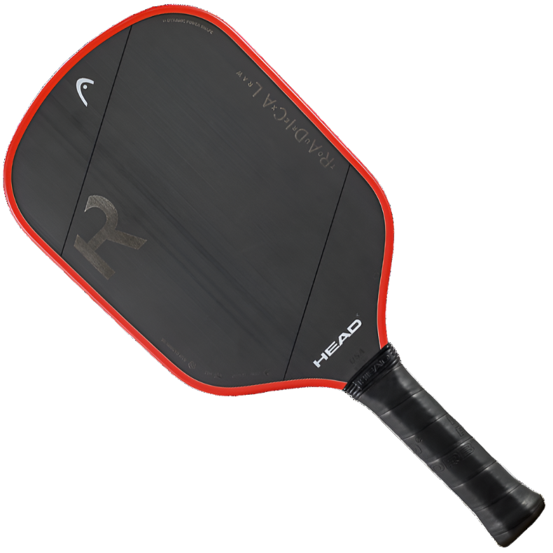 Head Radical Tour EX RawPickleball Paddle, Black/Red, alternative view