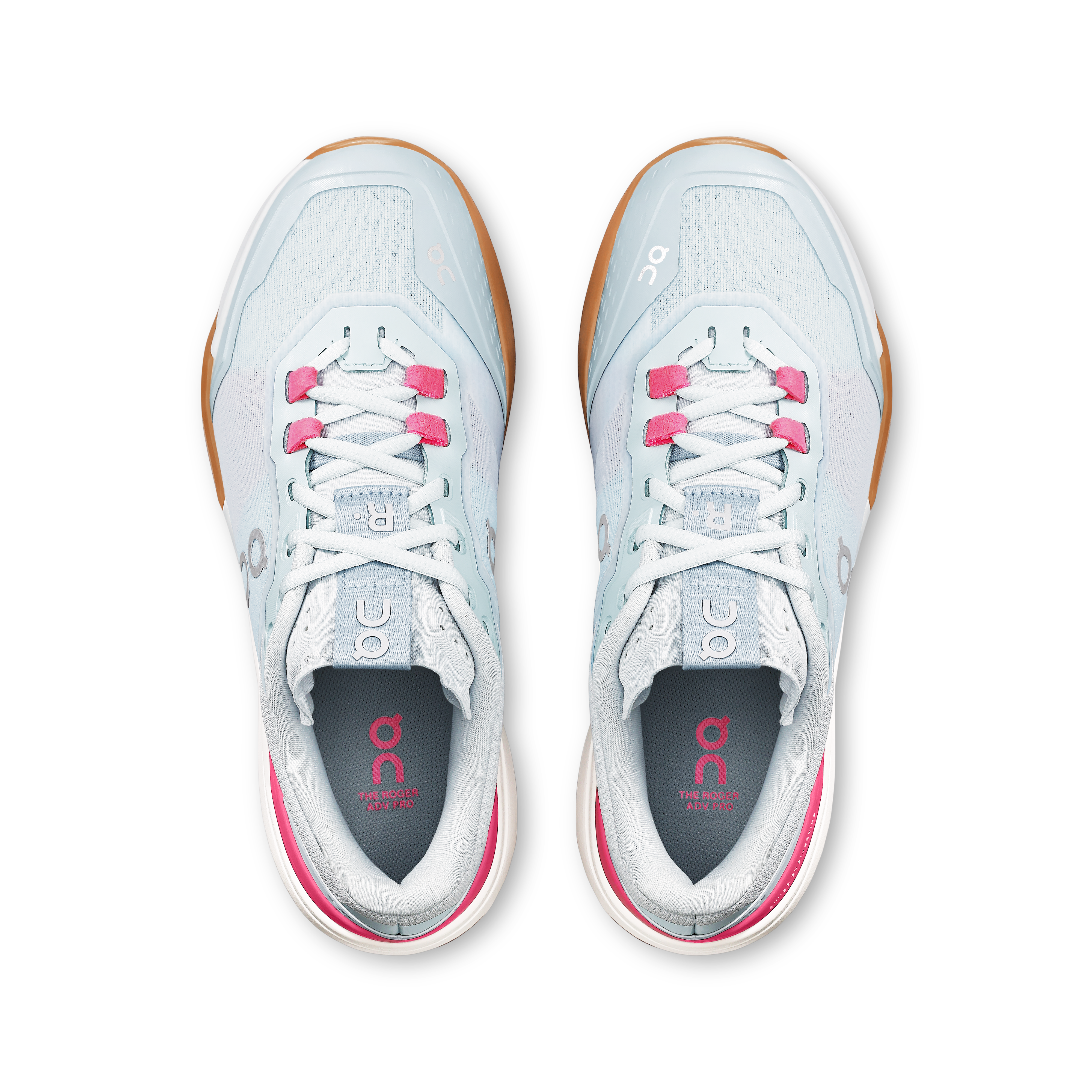 On Running The Roger Advantage Pro Tennis Shoe Women - White/Pink