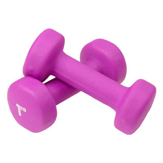Fitness Mad Neoprene Dumbbells Purple FDBELL1 Exercise & Fitness Fitness Mad