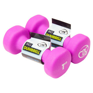 Fitness Mad Neoprene Dumbbells Purple FDBELL1 Exercise & Fitness Fitness Mad