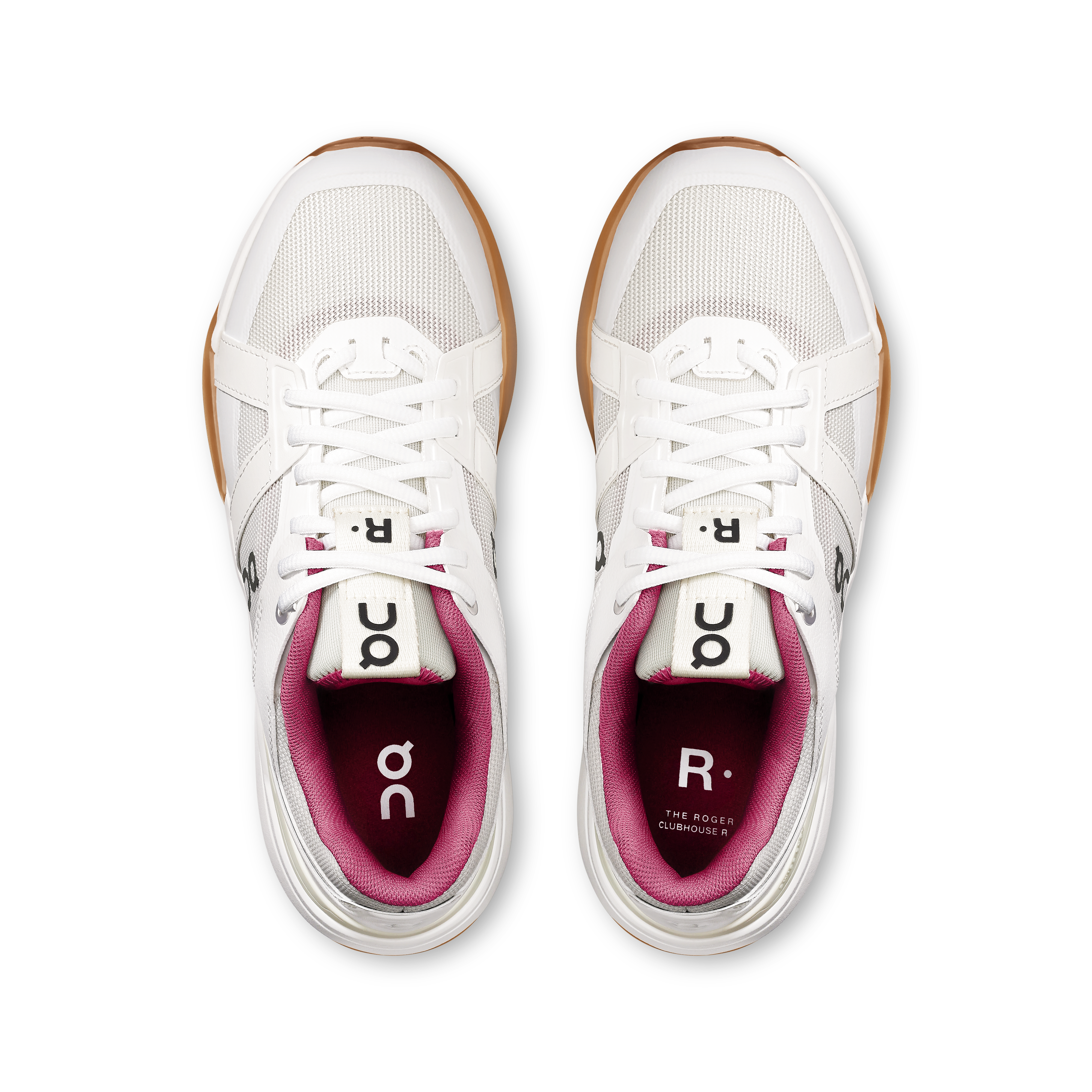 On Running The Roger Clubhouse Pro Tennis Shoe Women - White/Pink