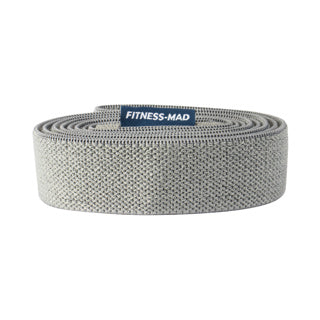 Fitness Mad Fabric Resistance Loop FFABRICRL Medium (Grey) Exercise & Fitness Fitness Mad