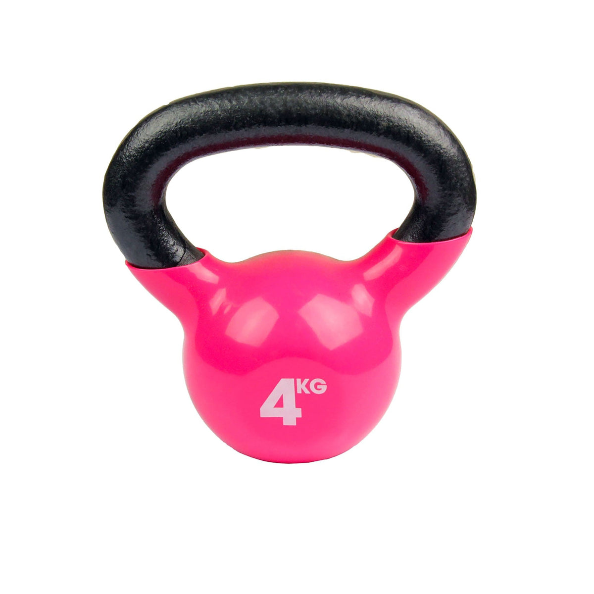 Fitness Mad 4kg Kettlebell - Pink Pink 4 kg Accessories Fitness Mad