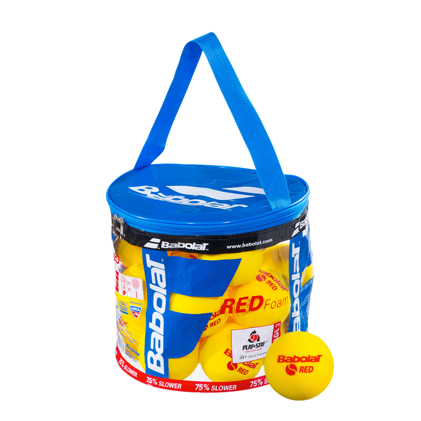 Babolat Red Foam Tennis Ball (24 ball) Tennis Balls Babolat