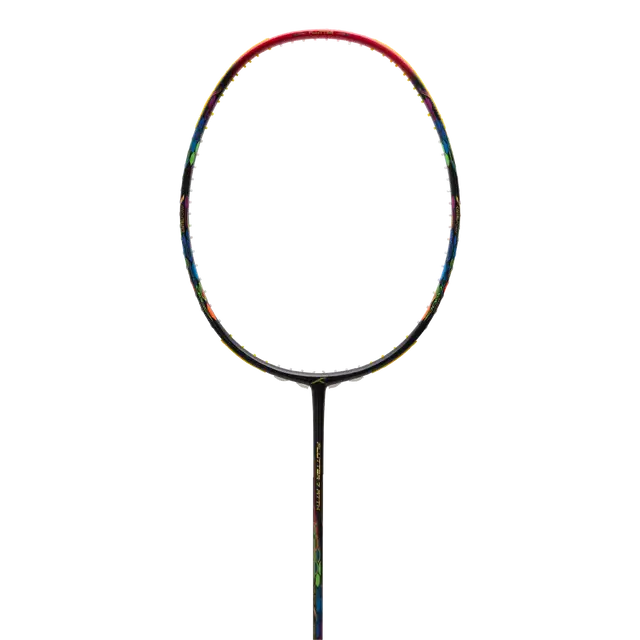 Hundred Flutter 7 Attack 4U Badminton Racket - Black/Red Badminton Rackets Hundred