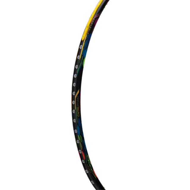 Hundred Flutter 7 Attack 4U Badminton Racket - Black/Red Badminton Rackets Hundred