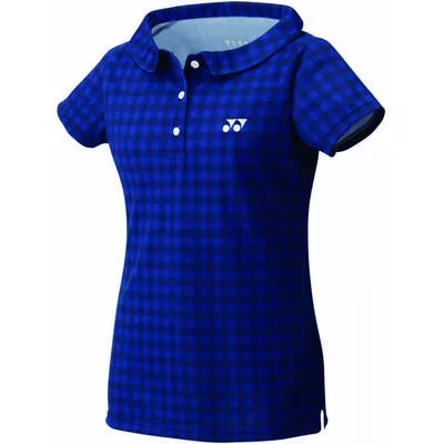 Yonex 20301EX Polo Shirt Women - White/Navy Navy Clothing Yonex