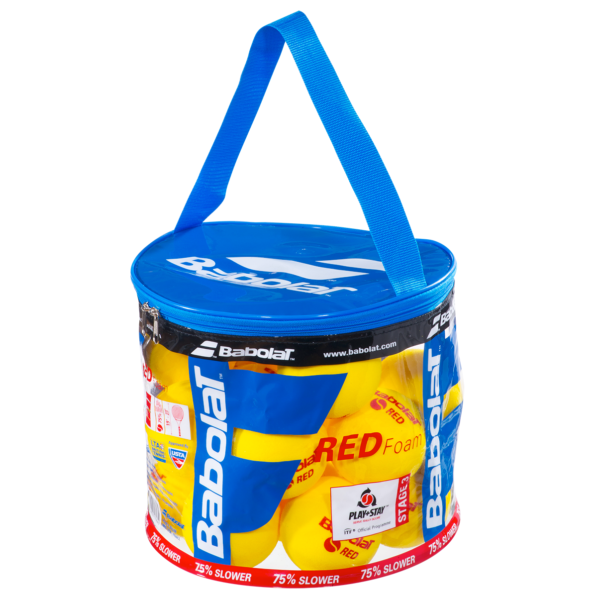 Babolat Red Foam X 24 Tennis Ball 516004 Tennis Balls Babolat