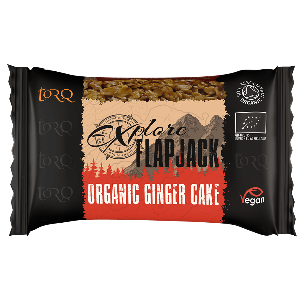 Torq EXPLORE Organic Flapjack (Single) Ginger Cake Ginger Cake Clearance Torq