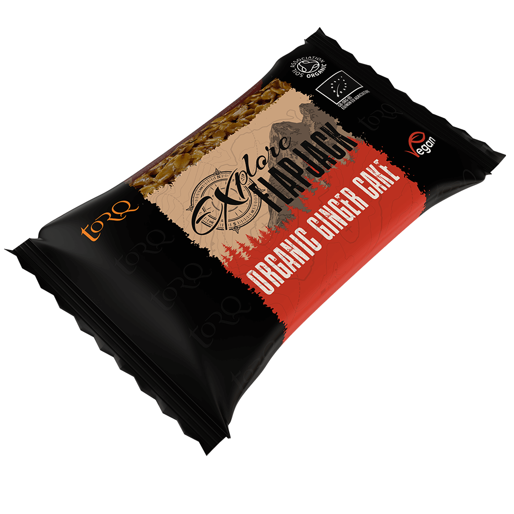 Torq EXPLORE Organic Flapjack (Single) Ginger Cake Clearance Torq