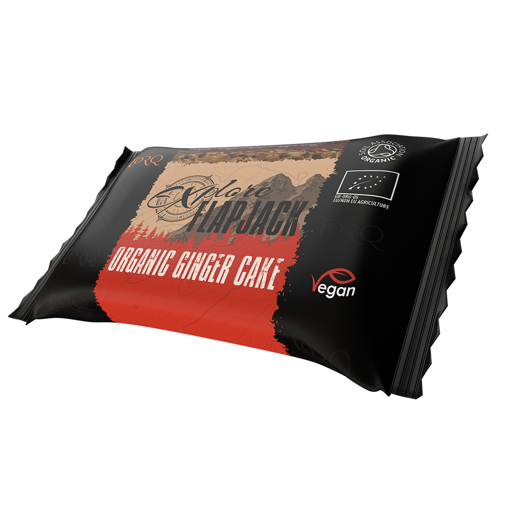Torq EXPLORE Organic Flapjack (Single) Ginger Cake