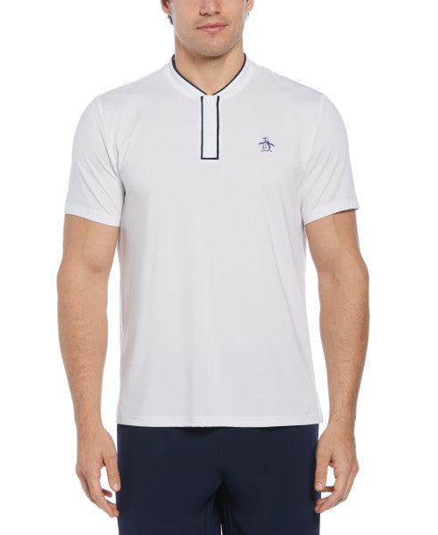 Original Penguin Short Sleeve Performance (O1KSE009) Tennis Polo Men Clothing Original Penguin