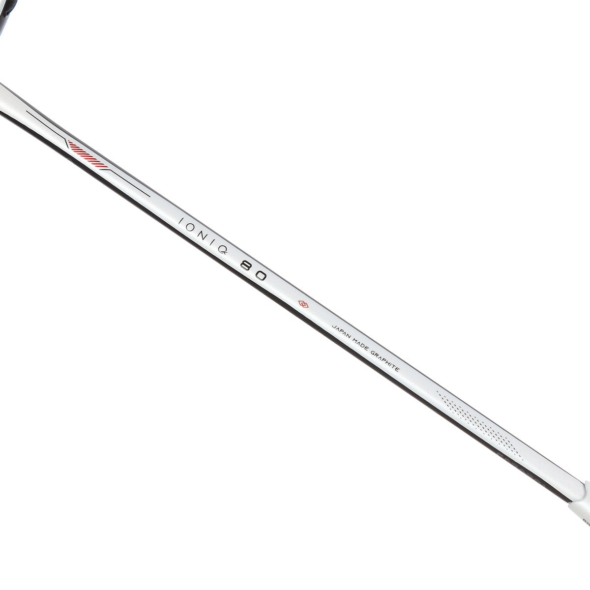 Hundred Ioniq 80 4U Badminton Racket - White/Black Badminton Rackets Hundred