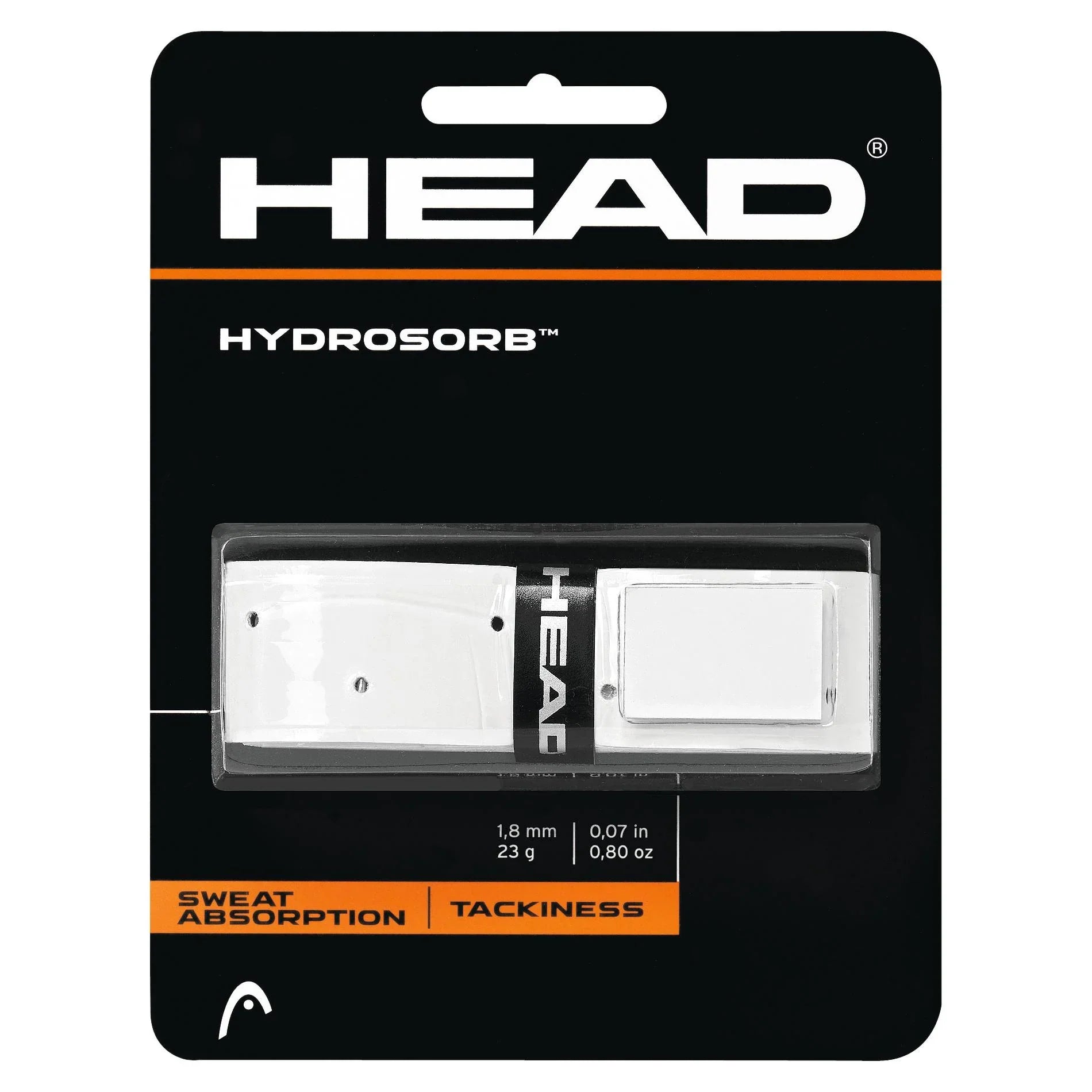 Head HydroSorb Grip 285014 White Black Clearance Head