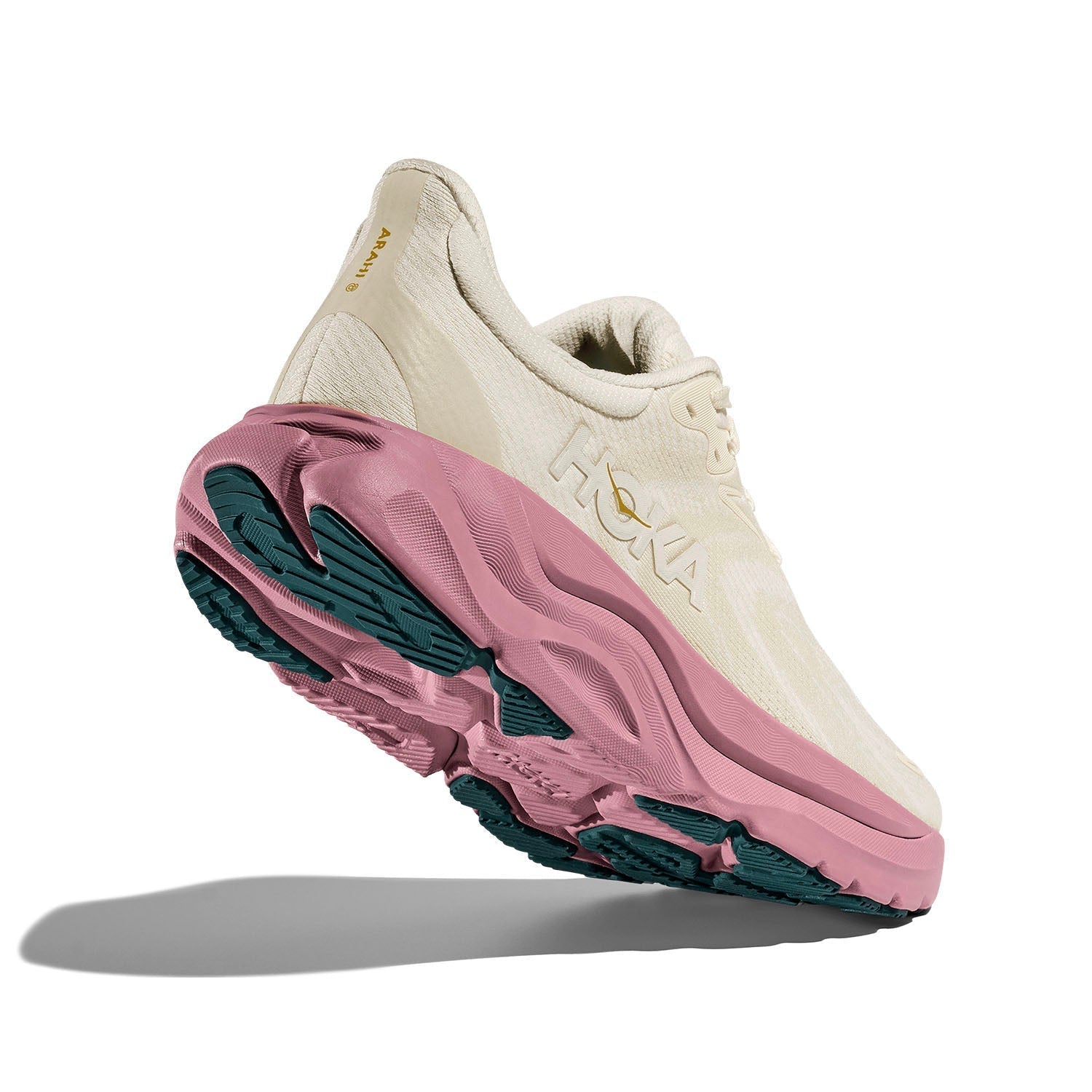 Hoka Arahi 8 Running Shoe Women - Alabaster/Lingonberry Running Shoes Hoka