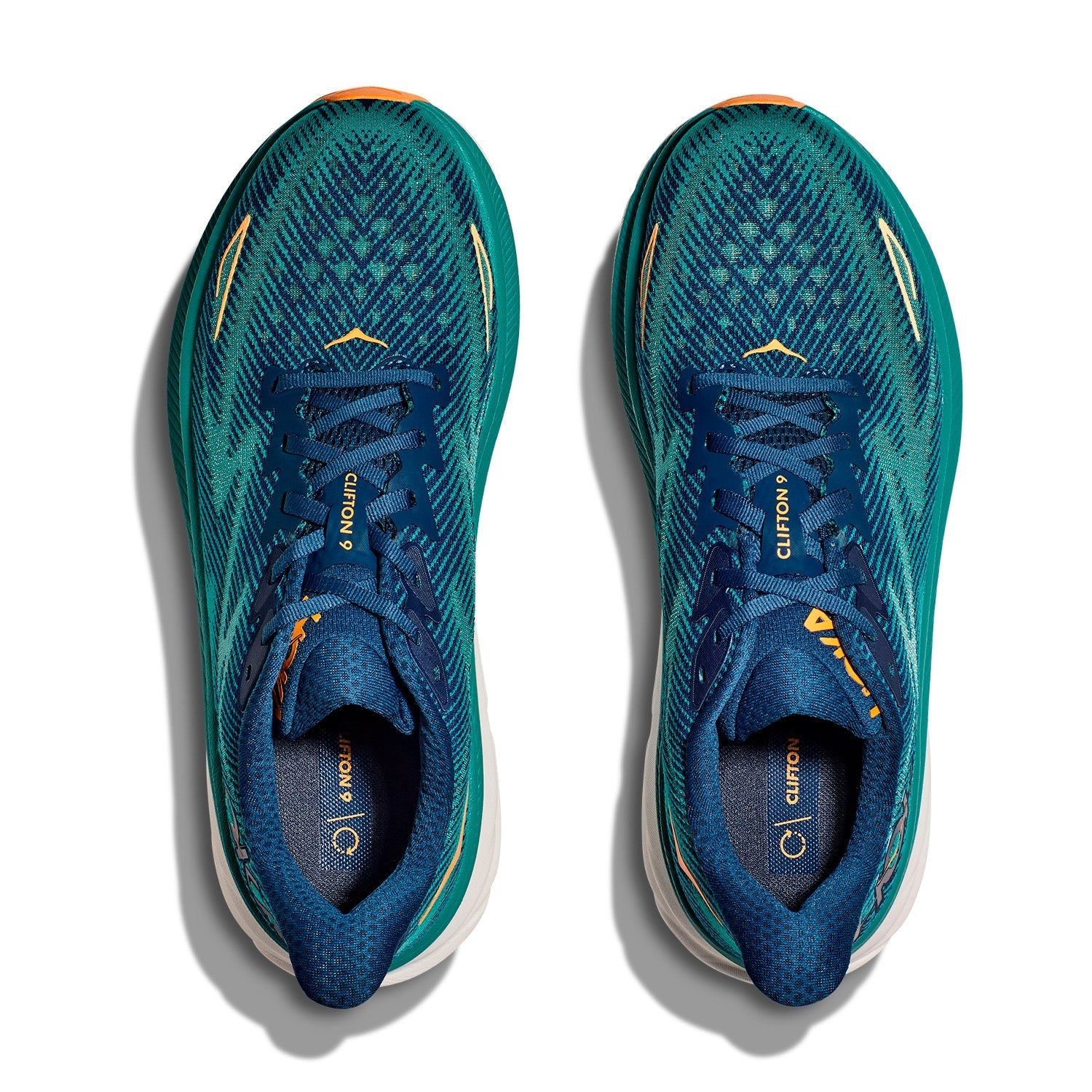 Hoka Clifton 9 Running Shoes Men - Midnight/Oceanic Running Shoes Hoka