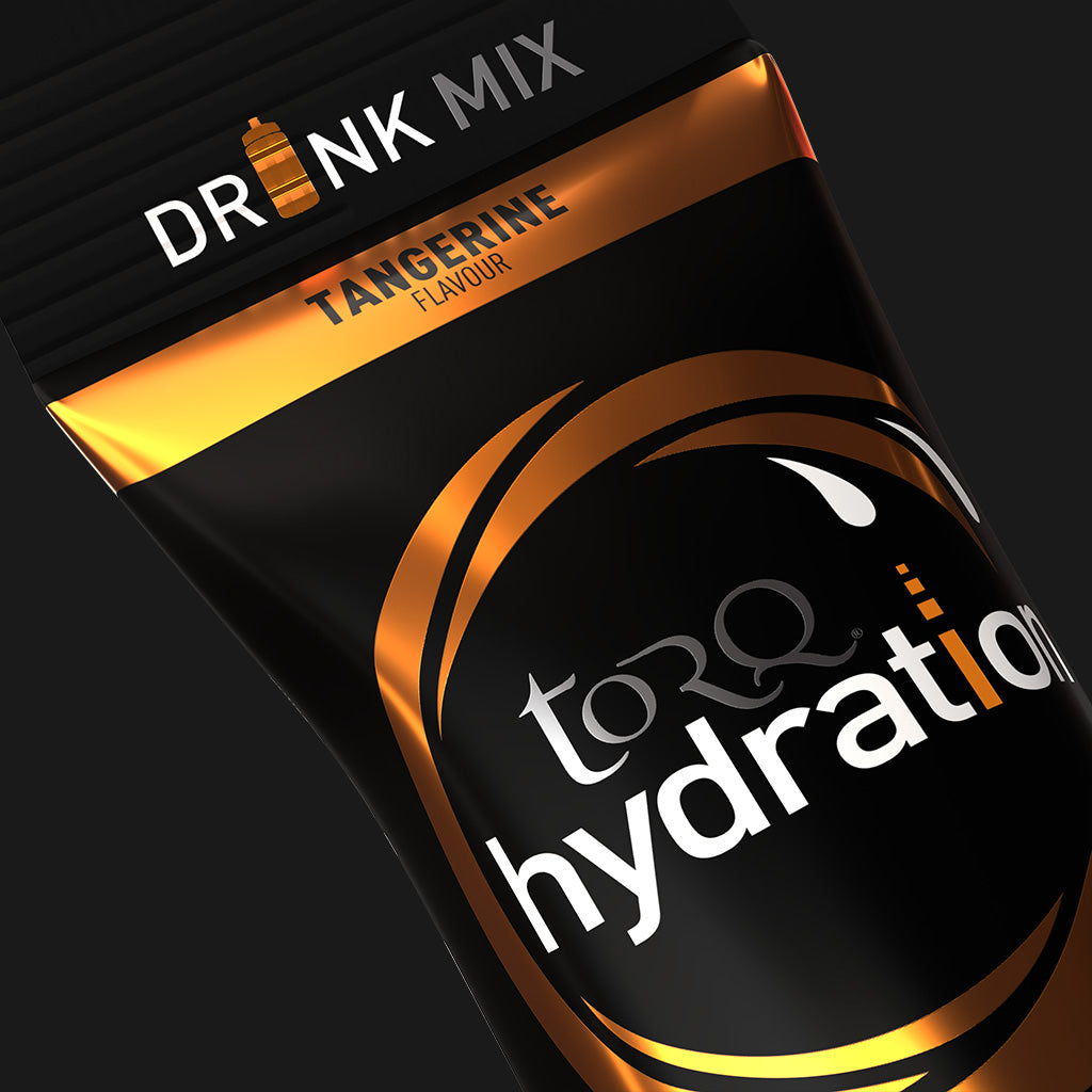 Torq Hydration Sachet (Single) Tangerine, back view
