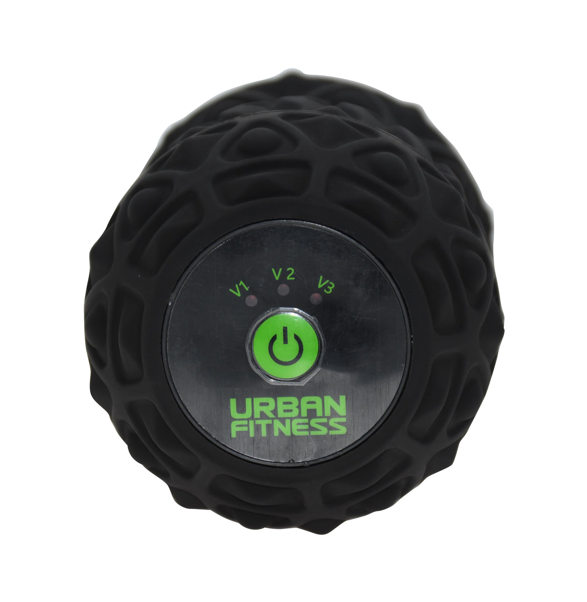 Urban Fitness Vibration Peanut Roller Black, back view