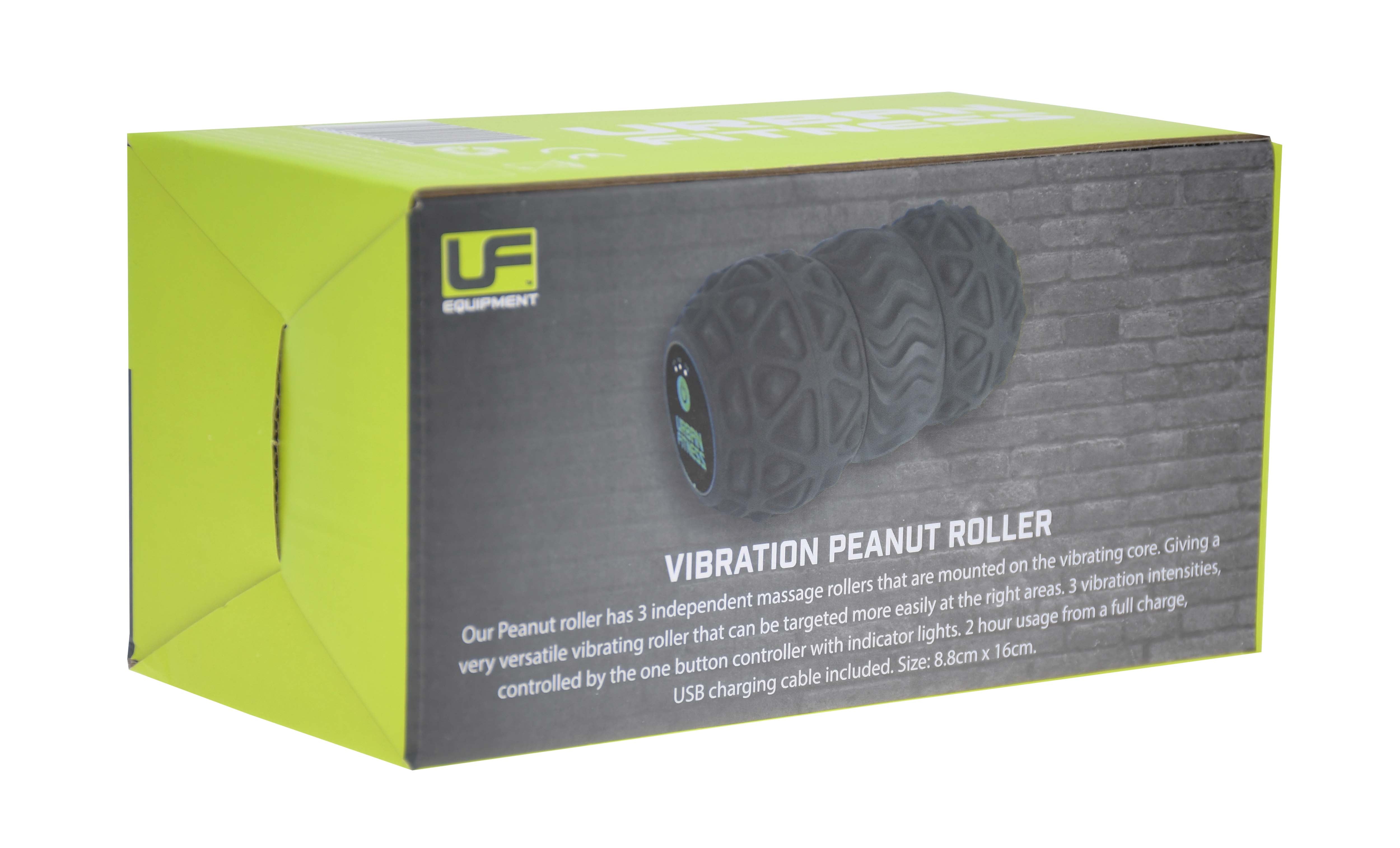 Urban Fitness Vibration Peanut Roller Black Exercise & Fitness Urban Fitness
