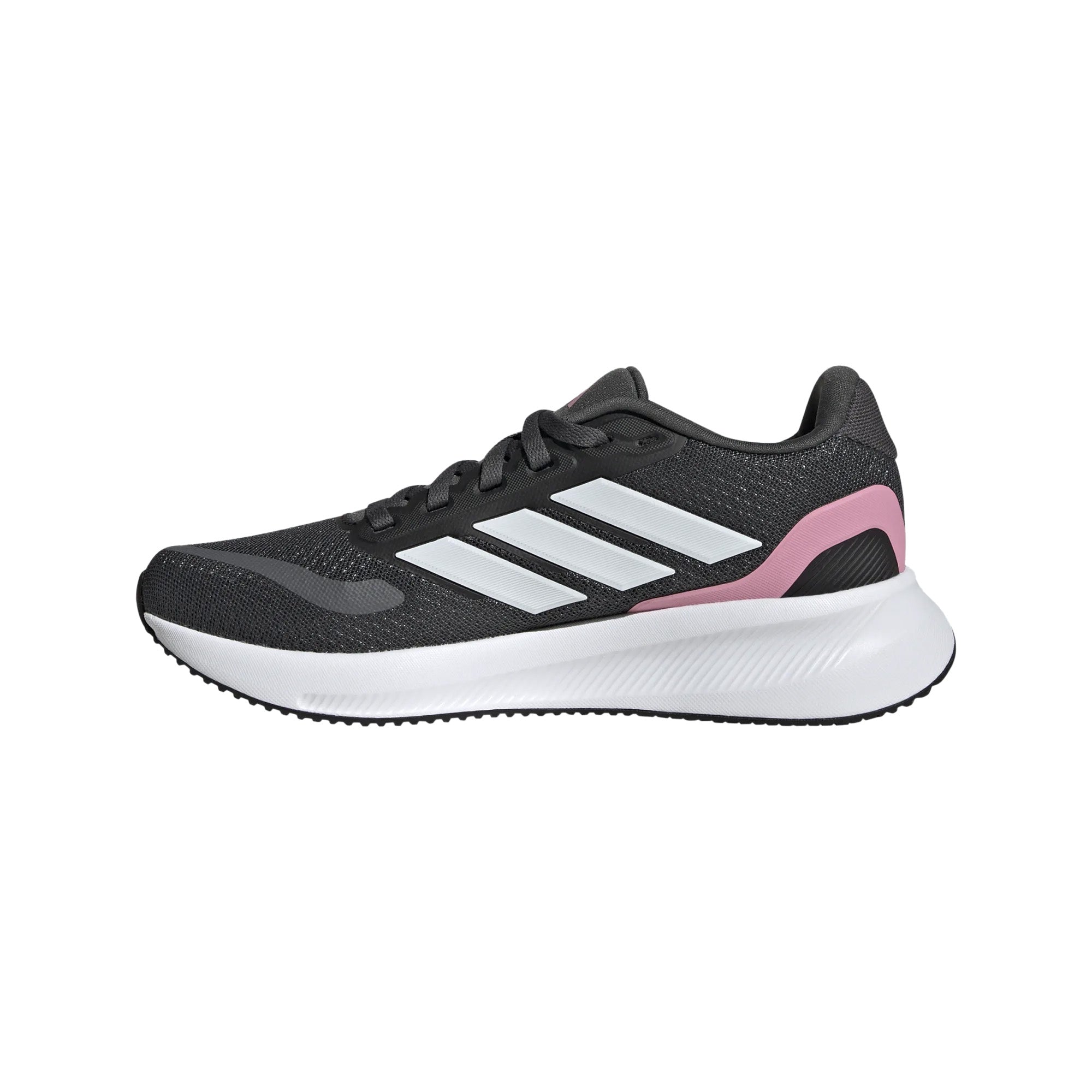 Adidas Runfalcon 5 Running Shoes Junior JQ8668 Grey White Pink Running Shoes Adidas
