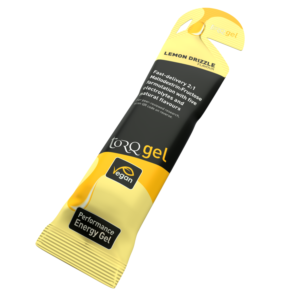 TORQ Energy Gel - Lemon Drizzle (Box of 15 x 45g) TestColour One Size Nutrition Torq