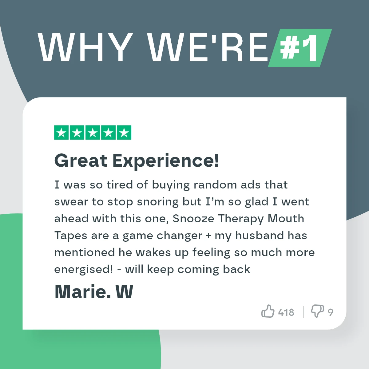 Mouth Sleep Tape (30 Pack) Snooze Therapy