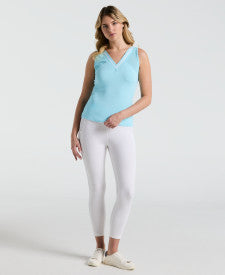Original Penguin Colourblock Tennis Tank Top Women - Castaway