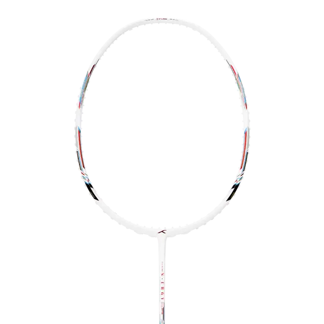 Hundred N-Ergy 90 Attack 4U Badminton Racket - White/Red Badminton Rackets Hundred