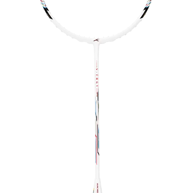 Hundred N-Ergy 90 Attack 4U Badminton Racket - White/Red Badminton Rackets Hundred