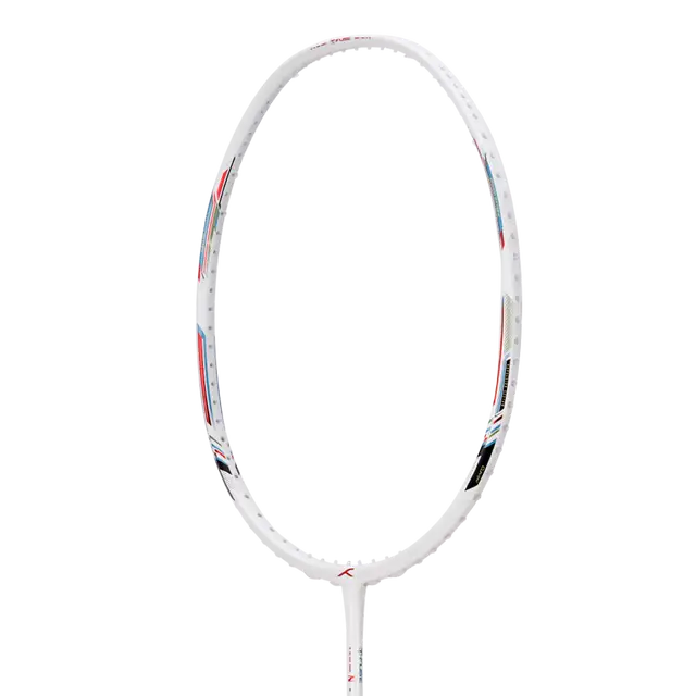Hundred N-Ergy 90 Attack 4U Badminton Racket - White/Red Badminton Rackets Hundred