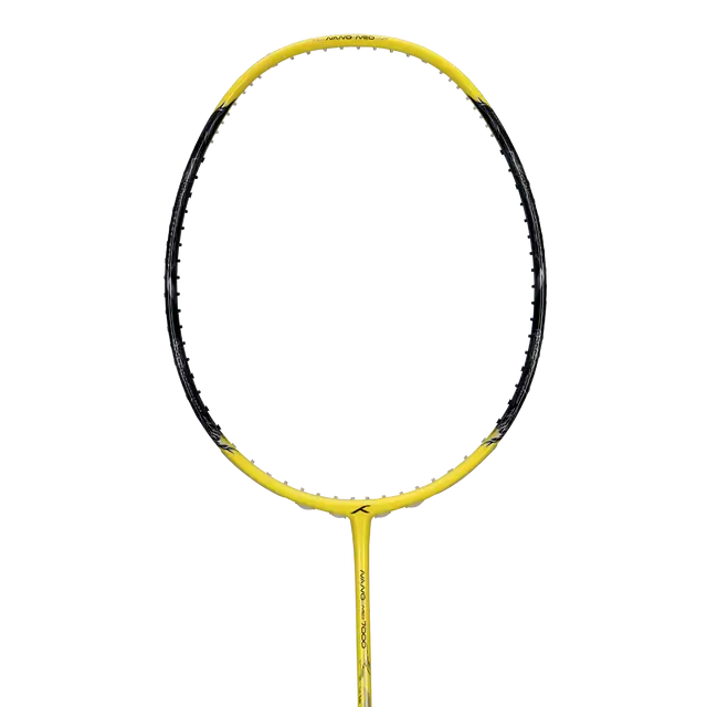 Hundred Nano Neo 7000 5U Badminton Racket - Yellow/Black Badminton Rackets Hundred