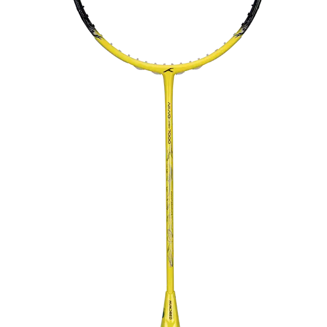 Hundred Nano Neo 7000 5U Badminton Racket - Yellow/Black Badminton Rackets Hundred