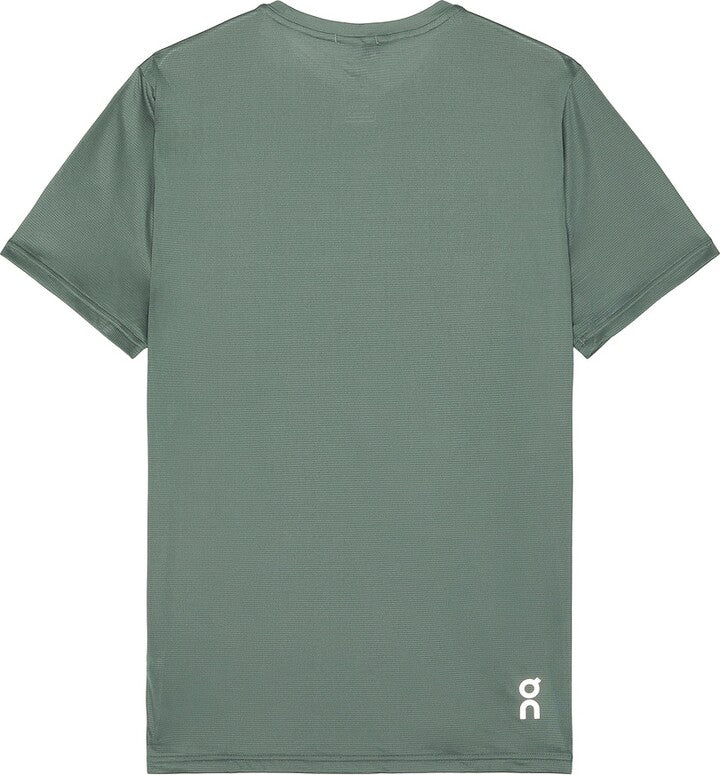 On Running Core-T Performance Running T-Shirt Men - Olive Clothing On Running