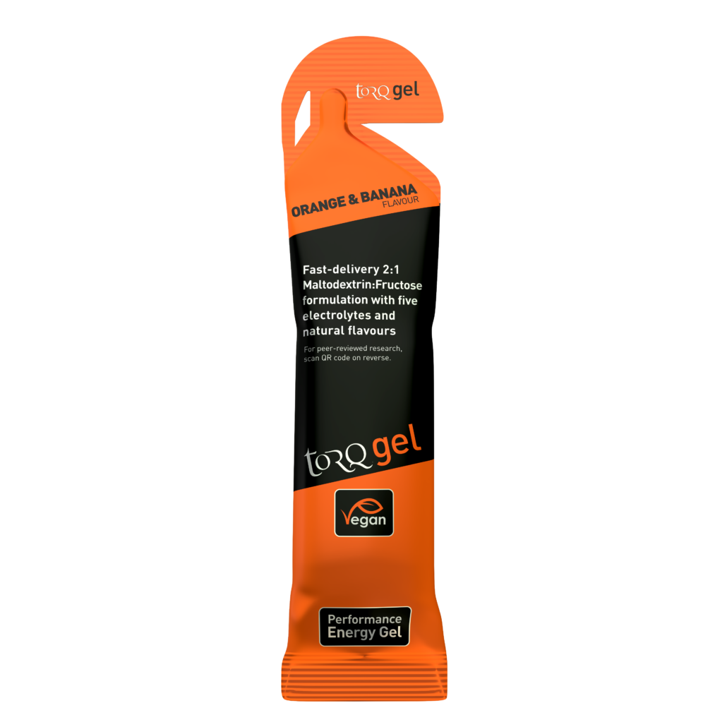 TORQ Energy Gel - Orange & Banana (Box of 15 x 45g) Nutrition Torq