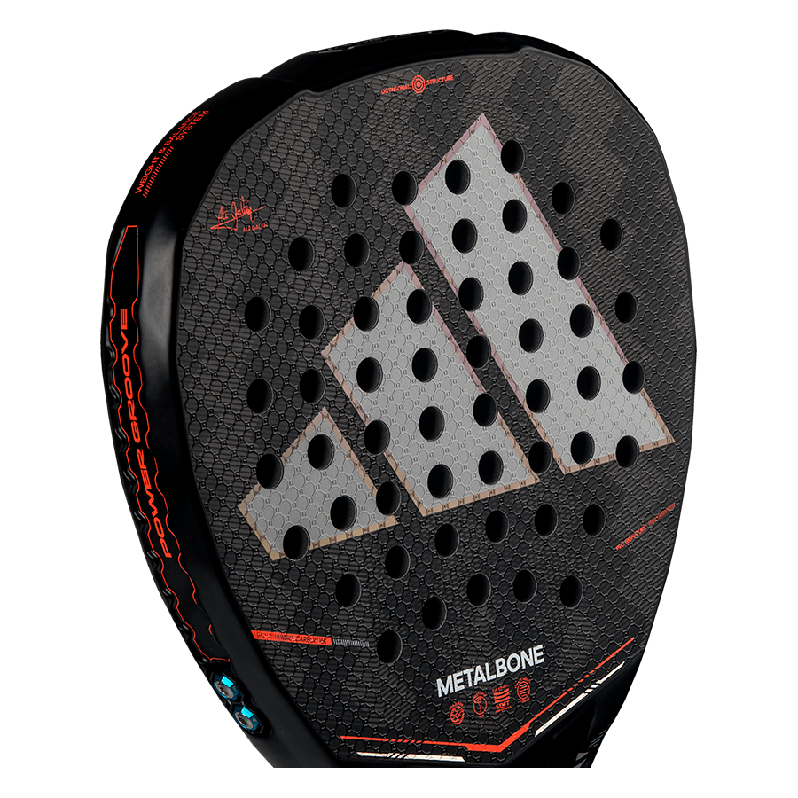 Adidas Metalbone 2026 Padel Racket – Black/Red Padel Adidas